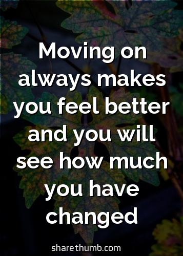 encouraging words for moving away